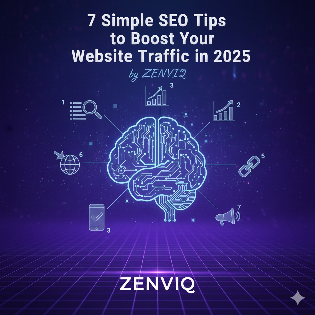 7 Simple SEO Tips to Boost Your Website Traffic in 2025